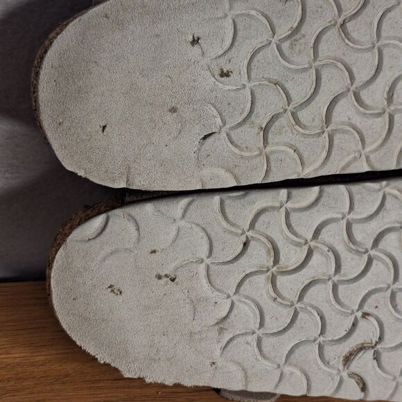 Birkenstock Boston Unisex 41 EU Taupe Suede Clogs Slip On Comfort Shoes - Picture 13 of 16